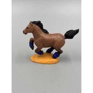 Pony In My Pocket Brown Running Horse Figure MEG Vintage 1994